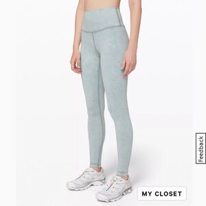 Lululemon Wunder Under Leggings size 4 25inch